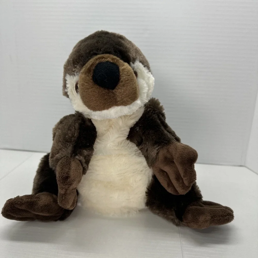 Eco Pals River Otter Hand‎ Puppet Plush Stuffed Animal Soft Toy Brown